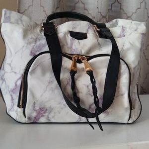 Aimee Kestenberg NWOT marble design large nylon bag.  Final Sale Price.